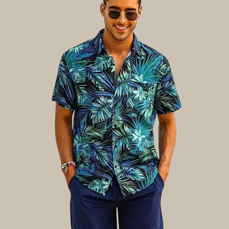 Sommer-Hawaiihemd für Herren von Erwan