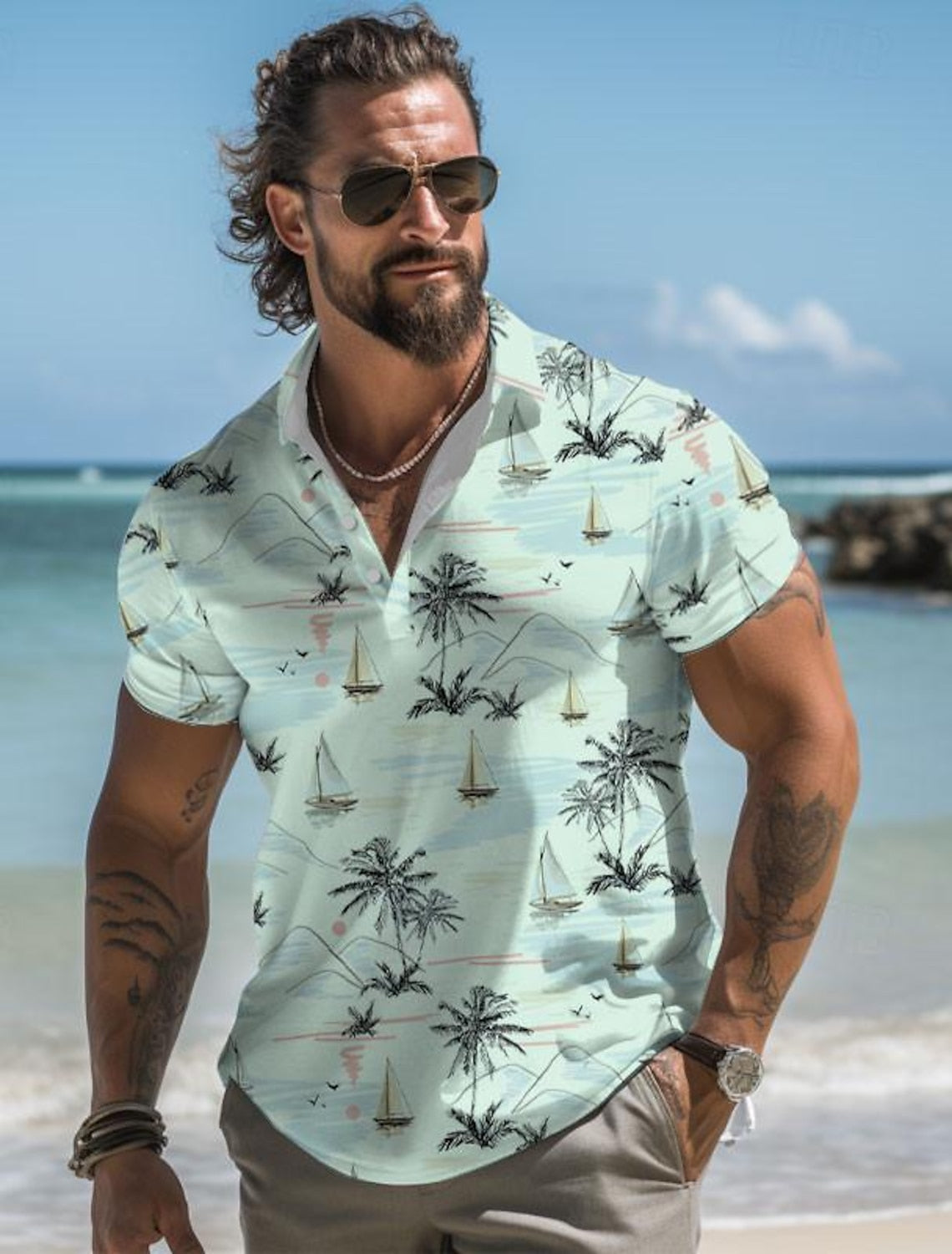 Marcelo Hawaiian Shirts for Men