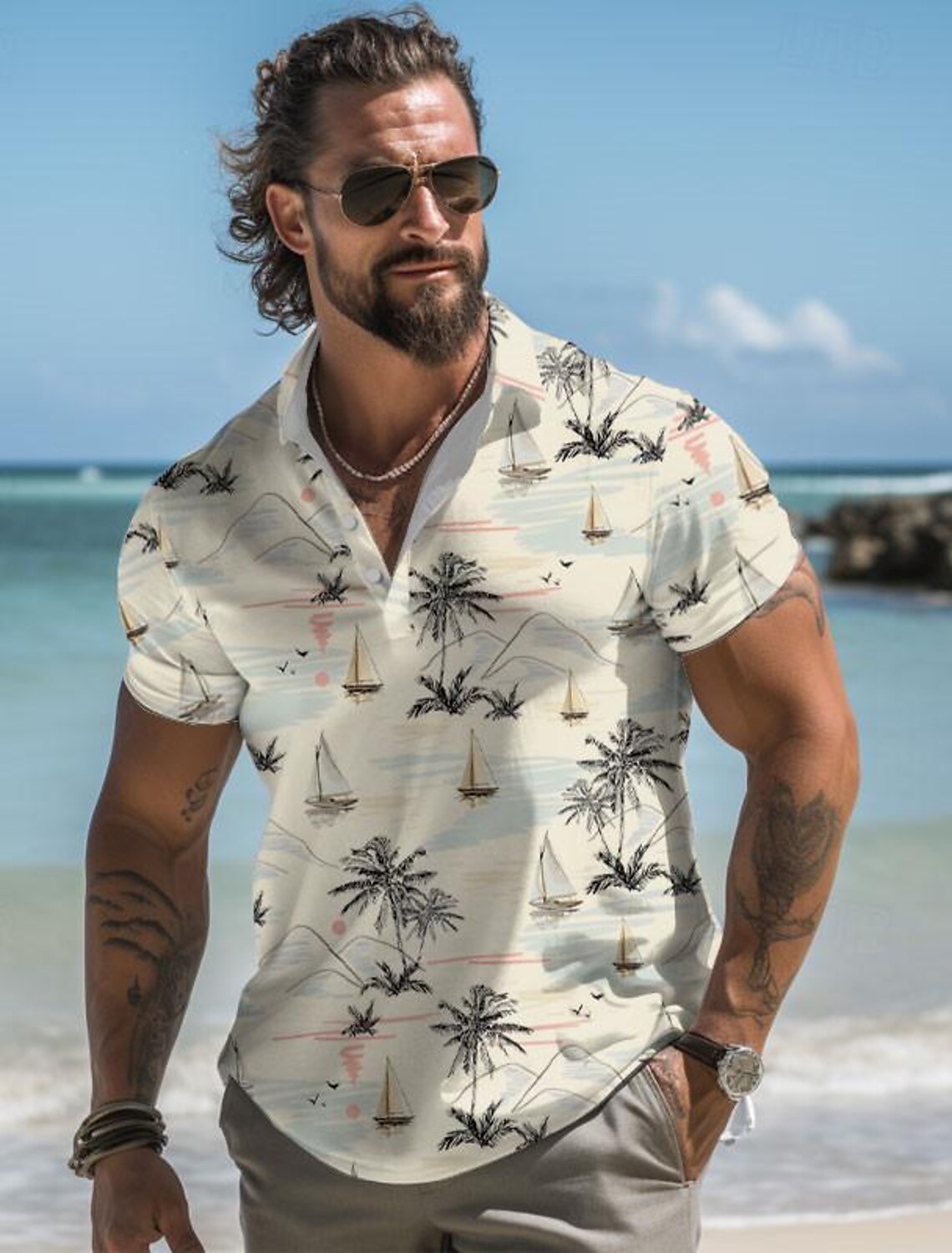 Marcelo Hawaiian Shirts for Men