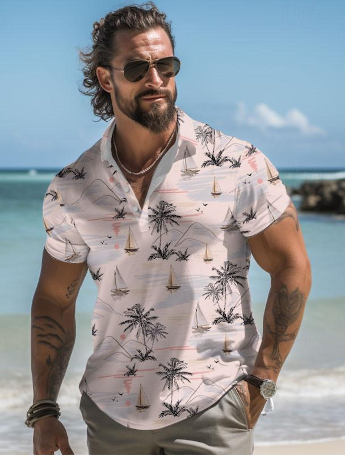 Marcelo Hawaiian Shirts for Men