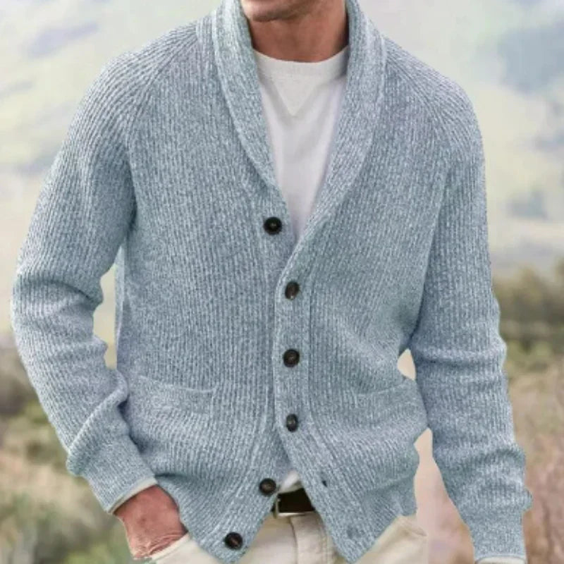 Vintage Strickjacke von Vyterrae mit V-Ausschnitt