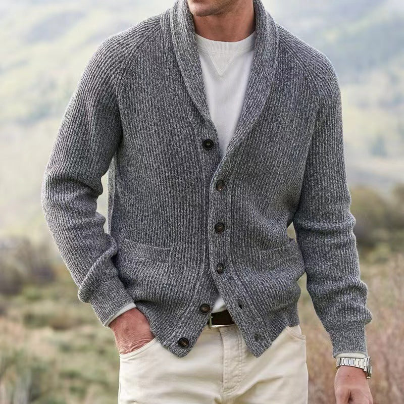 Vintage Strickjacke von Vyterrae mit V-Ausschnitt