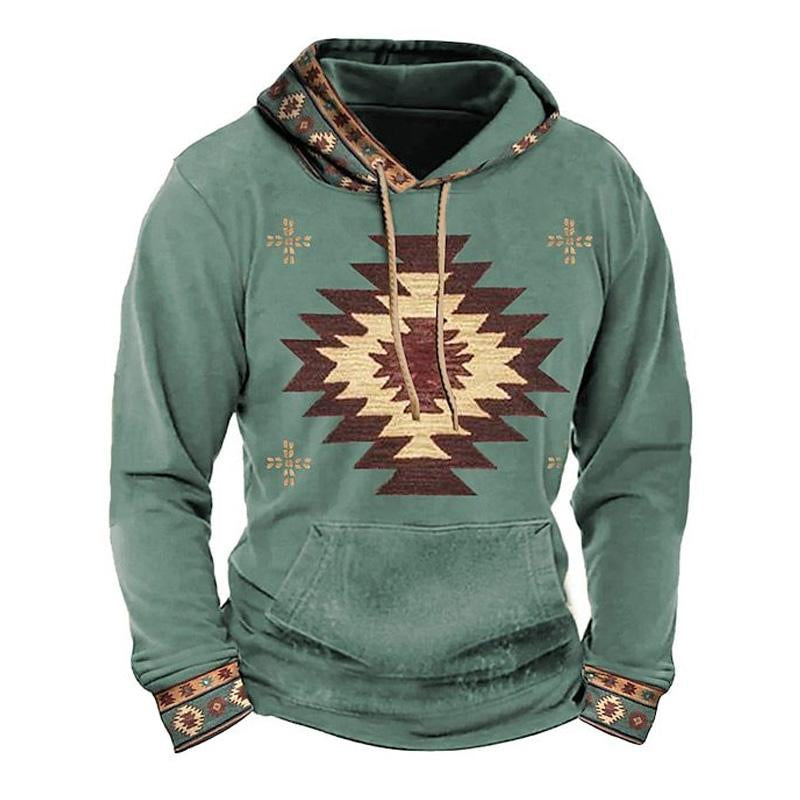 Siegbert Herren Kapuzenpullover im Vintage-Stil