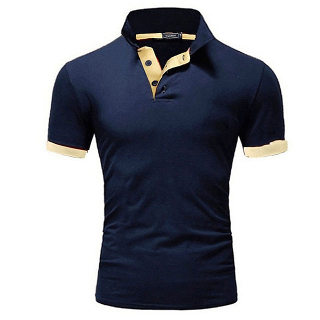 Lässiges Herren-Golf-Poloshirt für den Sommer – Buggy