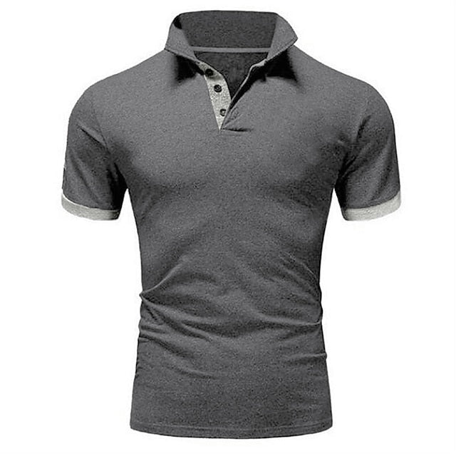 Lässiges Herren-Golf-Poloshirt für den Sommer – Buggy