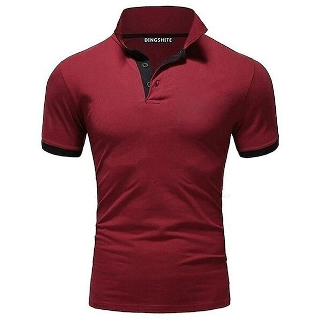 Lässiges Herren-Golf-Poloshirt für den Sommer – Buggy