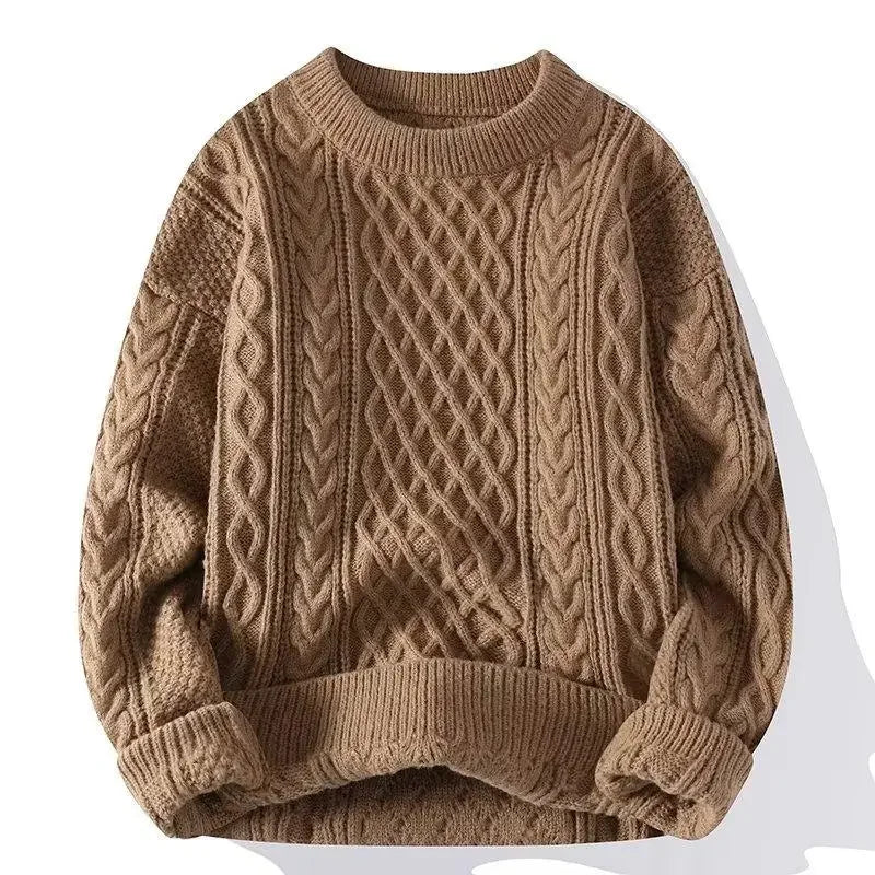 Mason Herrenpullover im Vintage-Strickdesign