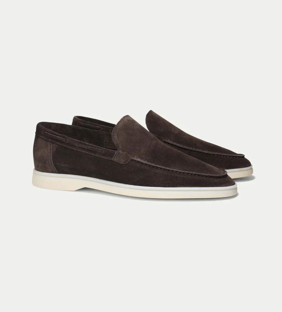 Edle Herren-Wildlederschuhe im klassischen Design - Gerald