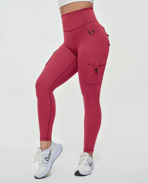Jeana High-Waisted Cargo Leggings