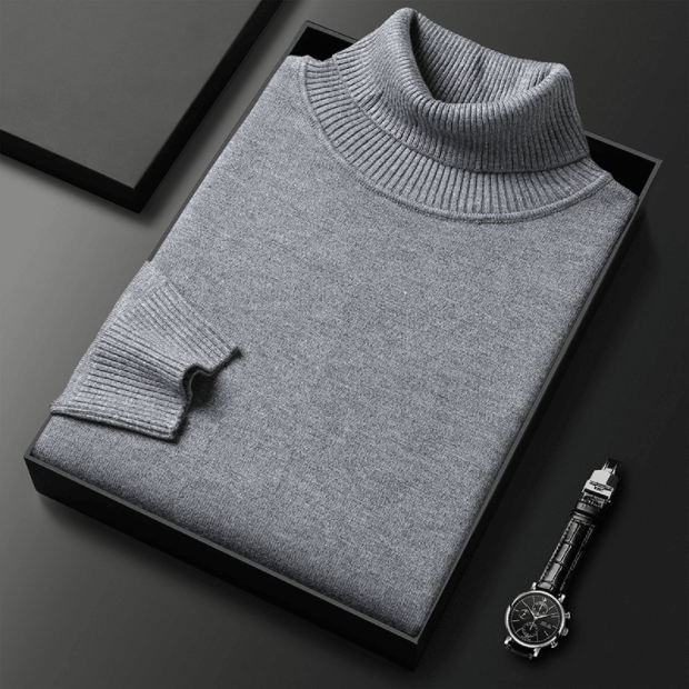 Hochwertiger Rollkragenpullover Norbert