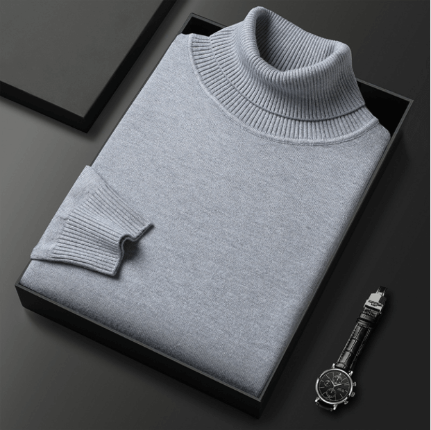 Hochwertiger Rollkragenpullover Norbert