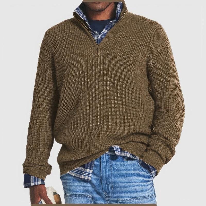 Enrico: Hochwertiger, warmer Wollpullover