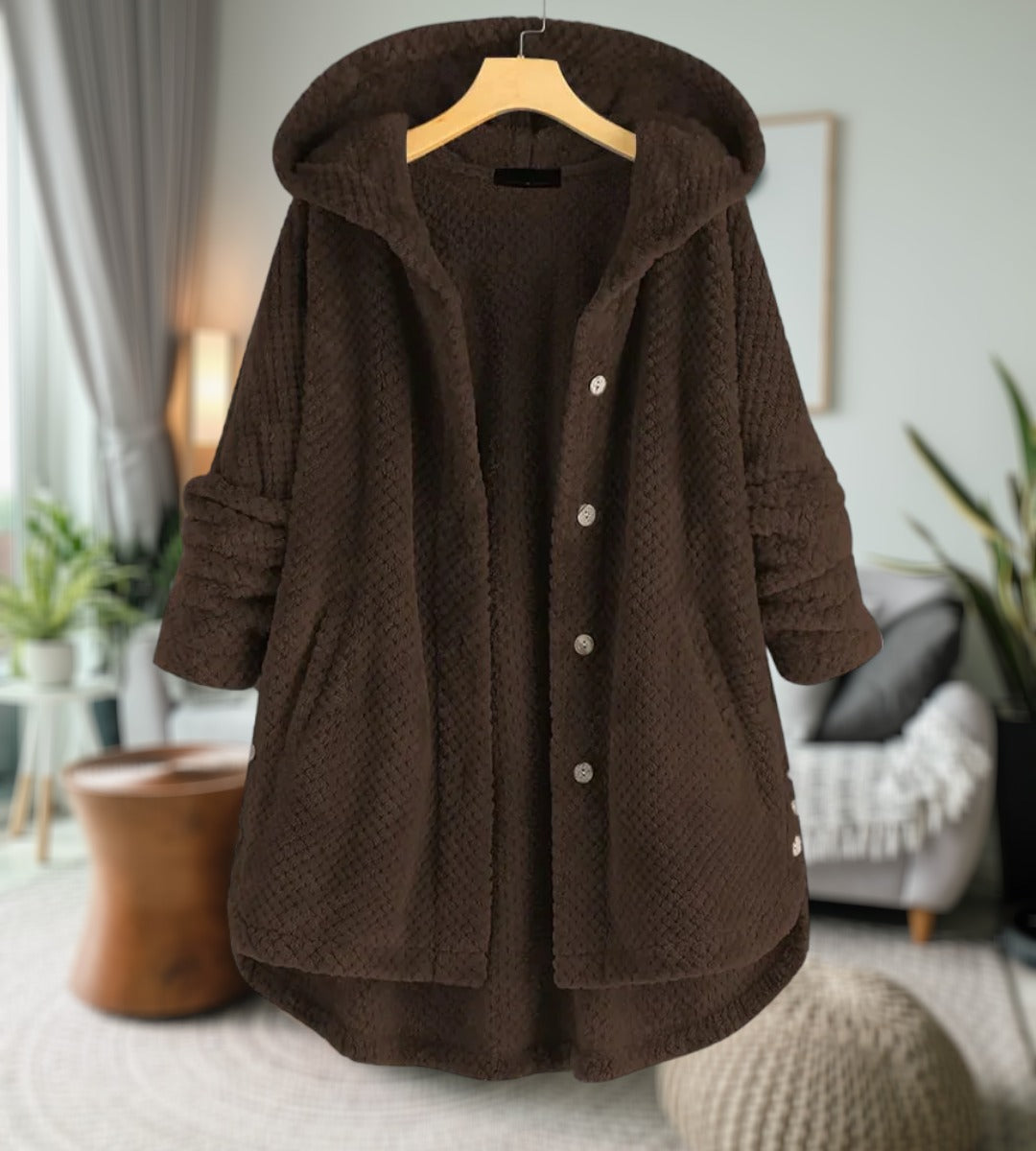 ModeGeist | Damen Fleecejacke Teddyjacke