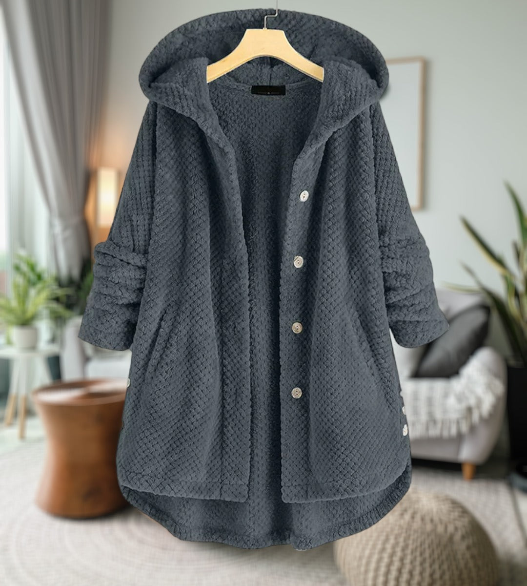 ModeGeist | Damen Fleecejacke Teddyjacke