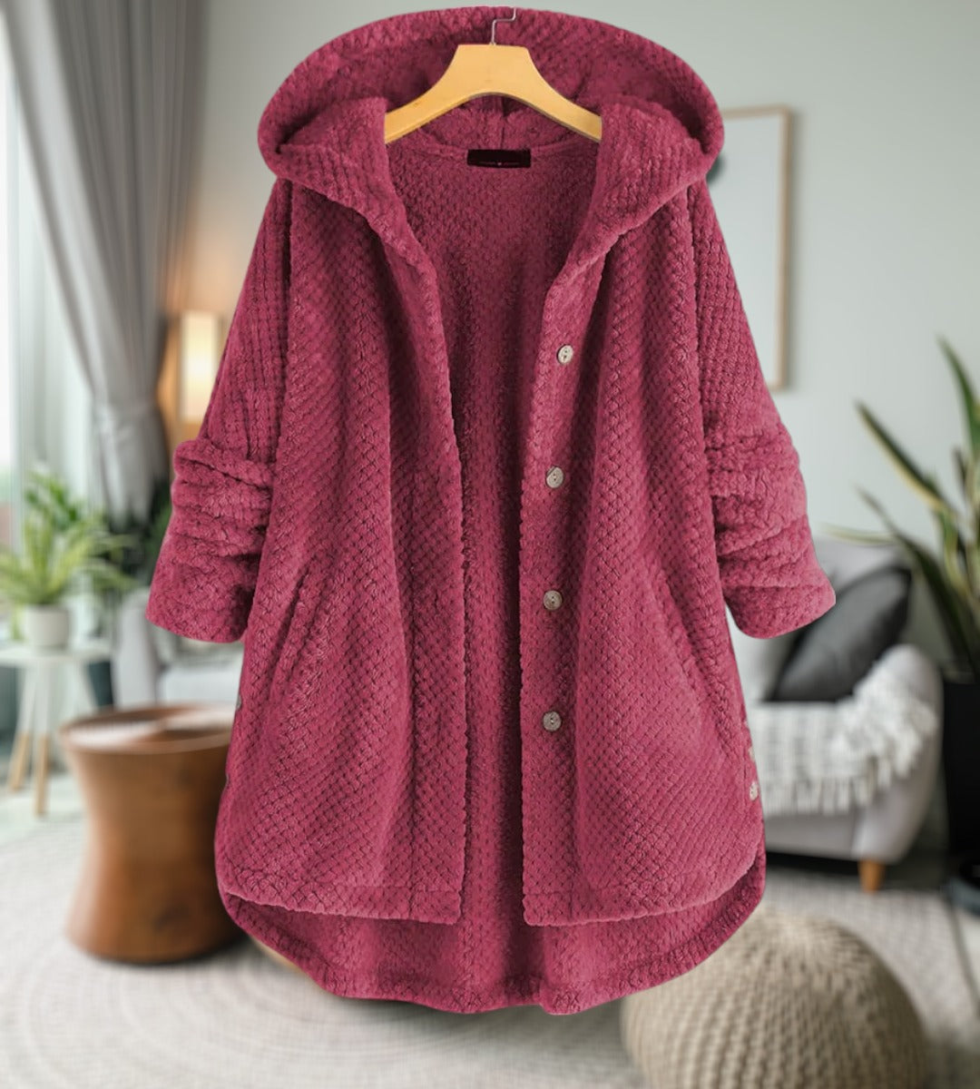 ModeGeist | Damen Fleecejacke Teddyjacke