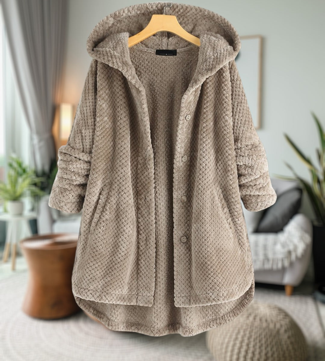 ModeGeist | Damen Fleecejacke Teddyjacke