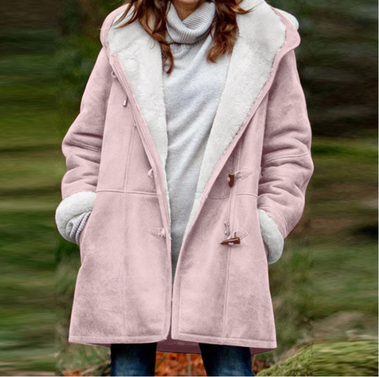 ModeGeist | Gemütliche Winter-Hoodiejacke für Damen