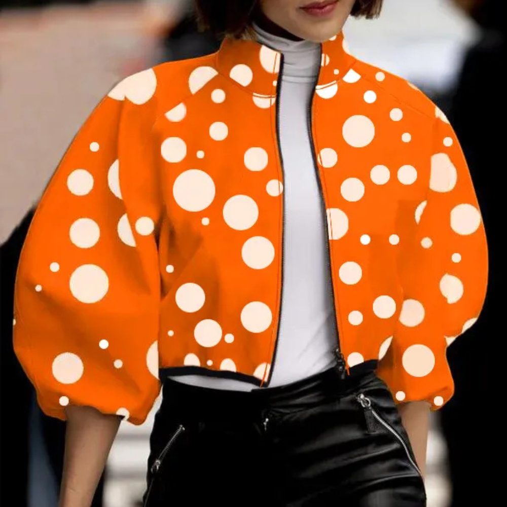 ModeGeist | Stilvolle kurze Herbstjacke für Damen