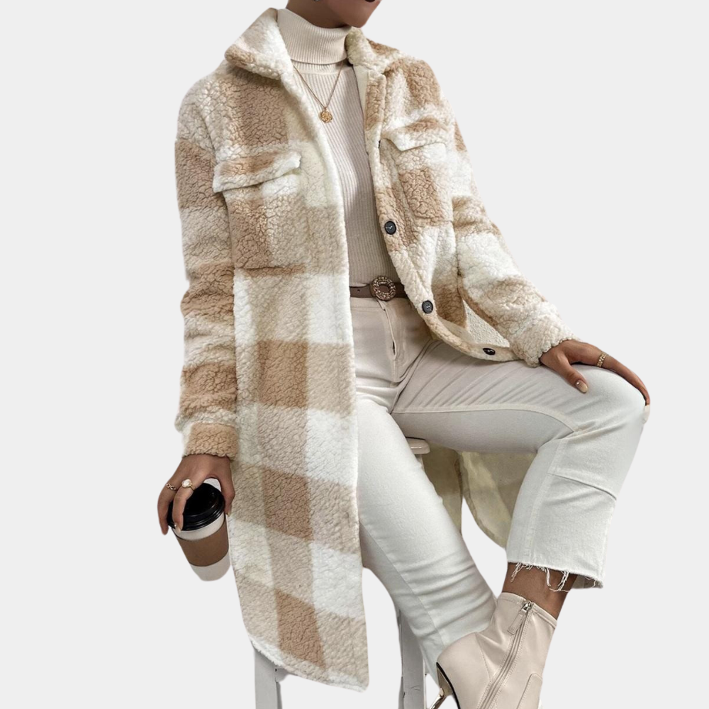 ModeGeist | Leichte Teddyjacke für Damen im Winter