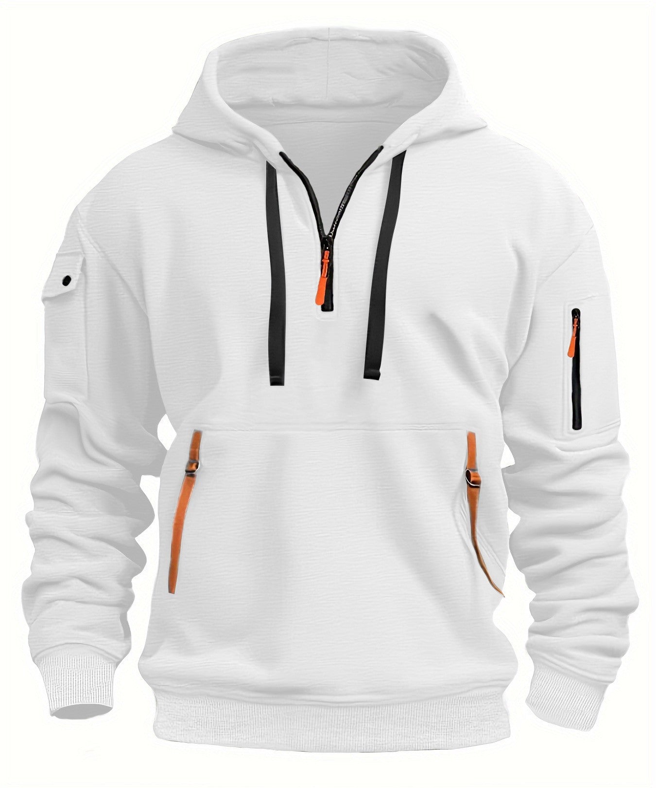 ModeGeist | Herren Sweatshirt mit Kapuze und Taschen
