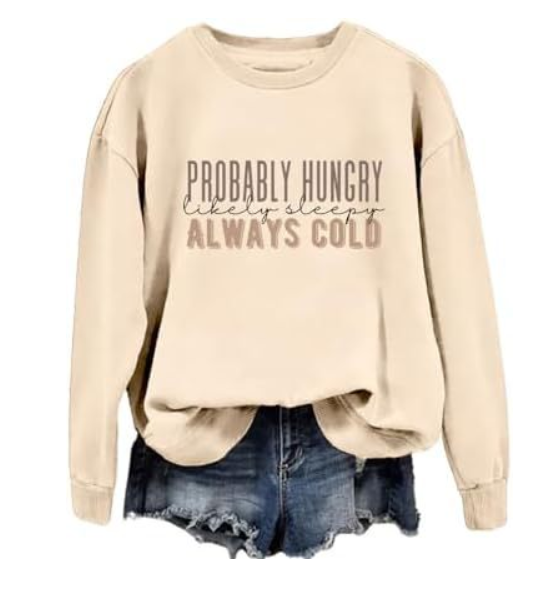 Playful Motto Sweatshirt by Fudus