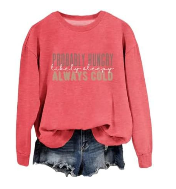 Playful Motto Sweatshirt by Fudus