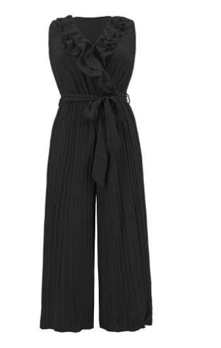 Komfortabler Jumpsuit mit hübschen Falten