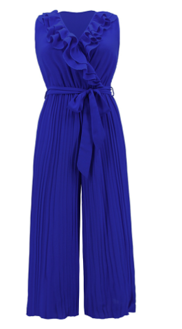 Komfortabler Jumpsuit mit hübschen Falten