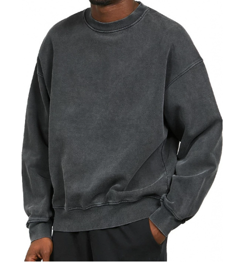 ModeGeist | Lässiges Sweatshirt mit Rundhalsausschnitt Baumwolle Weich und Bequem