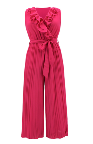 Komfortabler Jumpsuit mit hübschen Falten