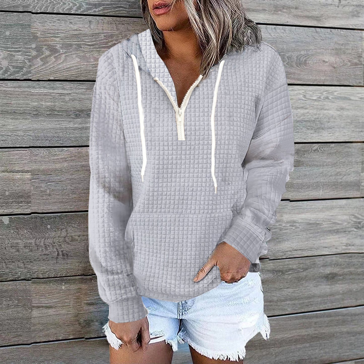 ModeGeist | Lässiger Hoodie mit Reißverschluss Komfortabel und Stilvoll