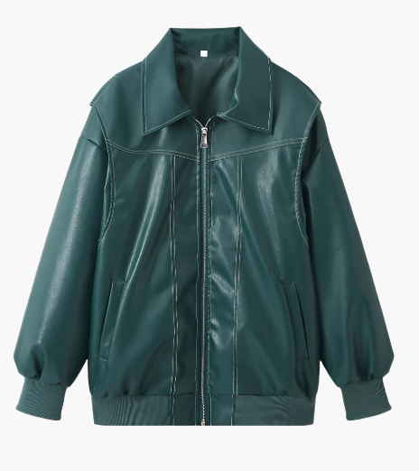 ModeGeist | Oversize Bomberjacke für Damen - Winter