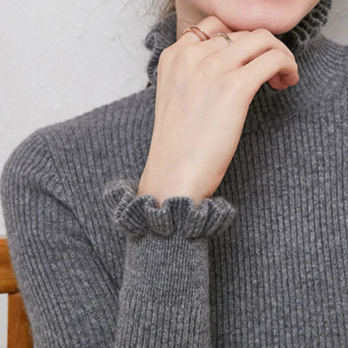 Kaschmir-Rollkragenpullover Celia