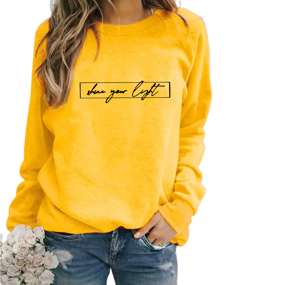 ModeGeist | Lässiges Sweatshirt mit Motivierendem Druck