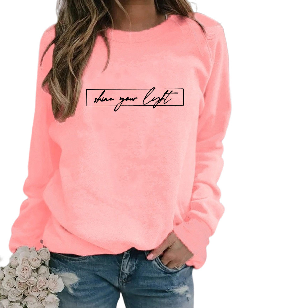 ModeGeist | Lässiges Sweatshirt mit Motivierendem Druck