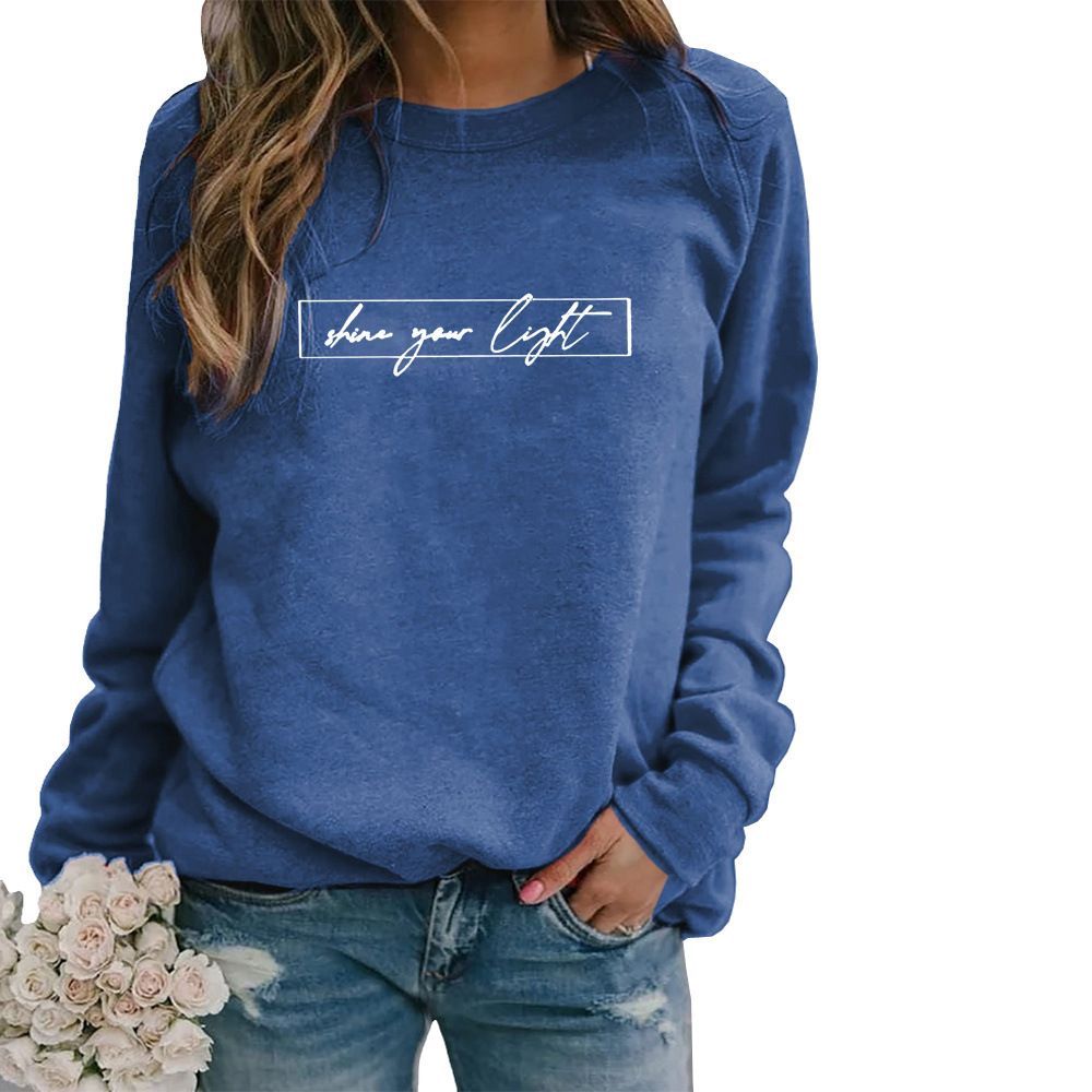 ModeGeist | Lässiges Sweatshirt mit Motivierendem Druck