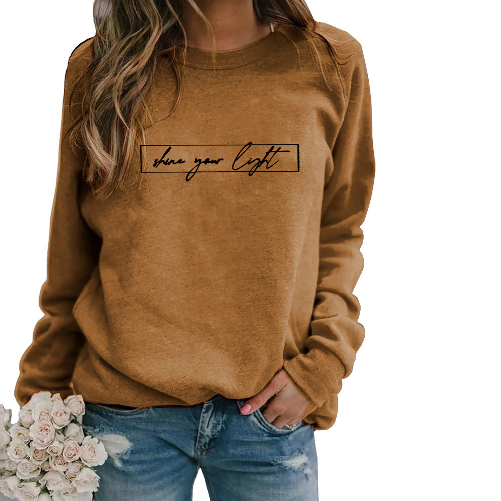 ModeGeist | Lässiges Sweatshirt mit Motivierendem Druck
