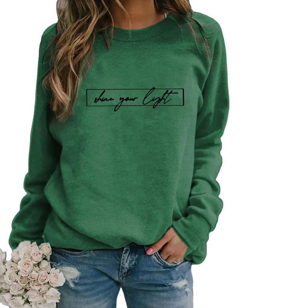 ModeGeist | Lässiges Sweatshirt mit Motivierendem Druck