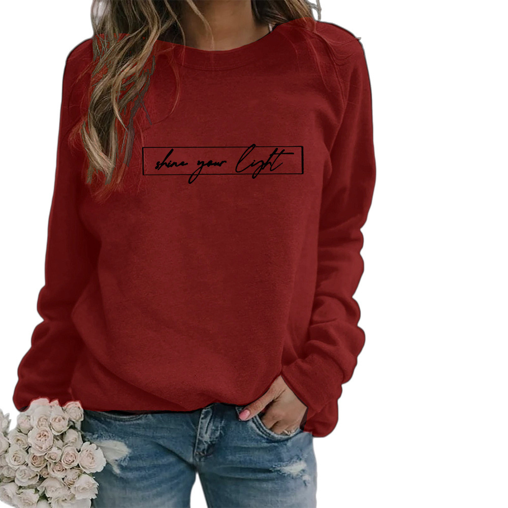 ModeGeist | Lässiges Sweatshirt mit Motivierendem Druck