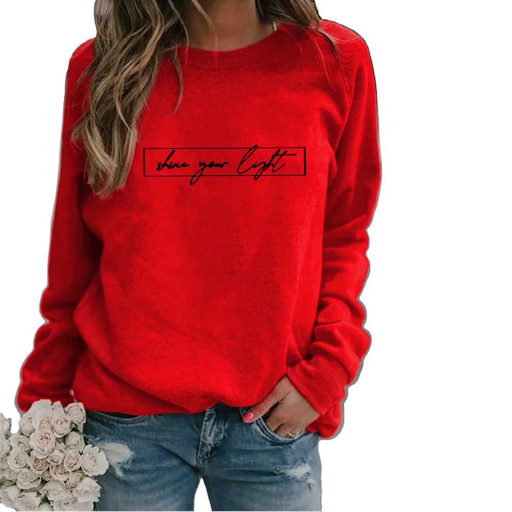 ModeGeist | Lässiges Sweatshirt mit Motivierendem Druck