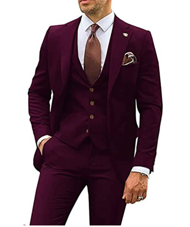 ModeGeist | Elegantes Business Satz für Herren [Jacke + Hose]