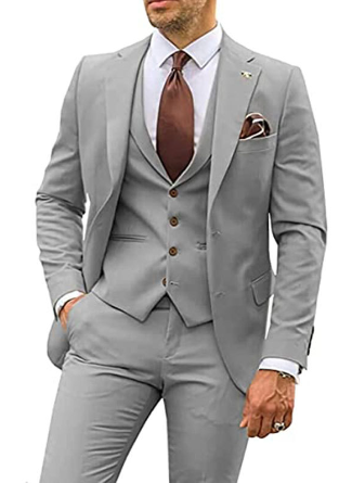 ModeGeist | Elegantes Business Satz für Herren [Jacke + Hose]