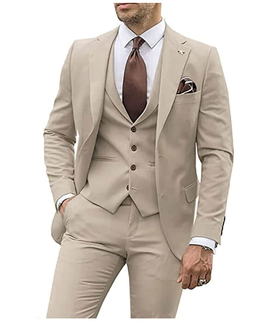 ModeGeist | Elegantes Business Satz für Herren [Jacke + Hose]