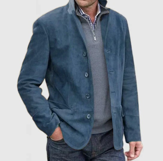 Herren-Wildlederjacke Norbert – Klassisch