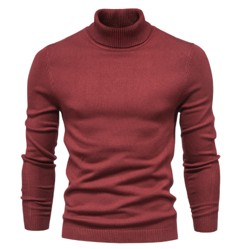 ModeGeist | Klassischer Rollkragenpullover Weich und Stilvoll Wollmischung