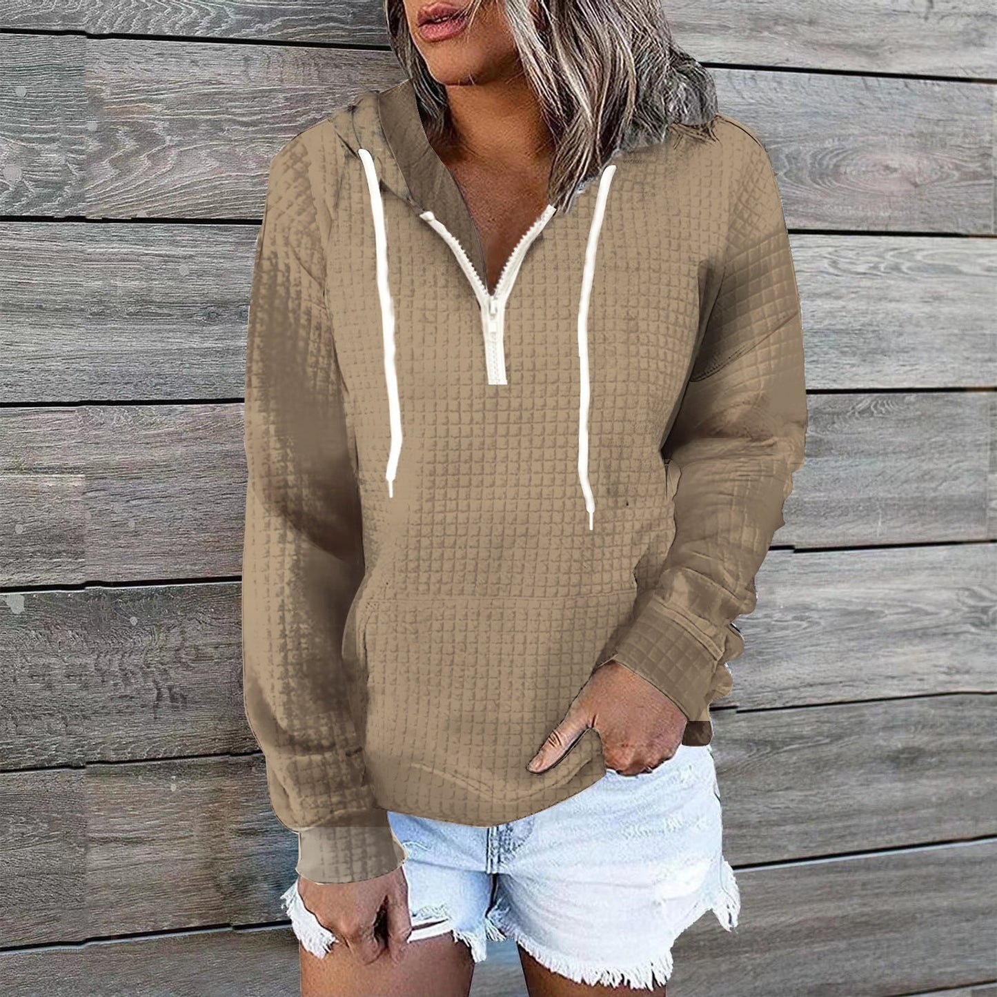 ModeGeist | Lässiger Hoodie mit Reißverschluss Komfortabel und Stilvoll