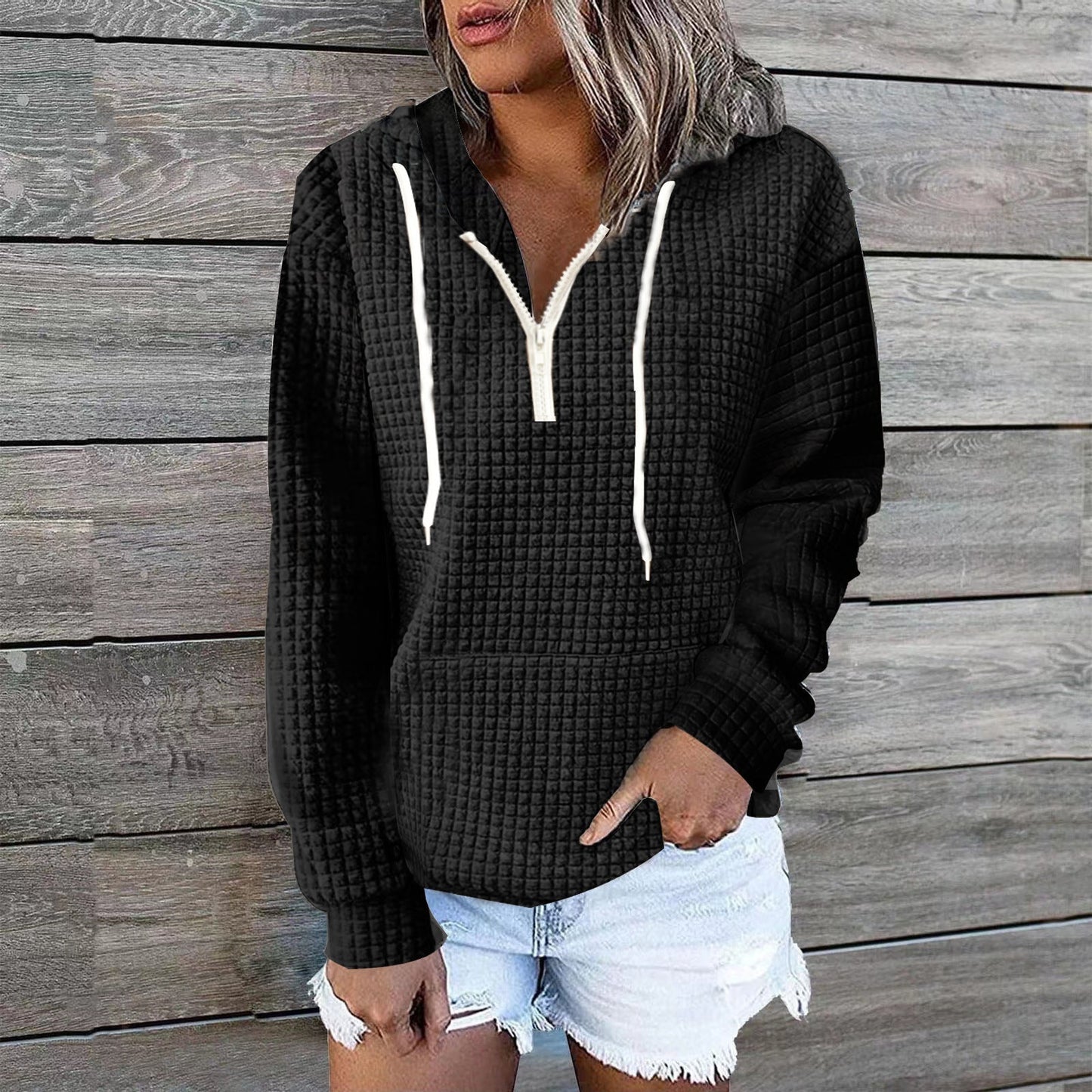 ModeGeist | Lässiger Hoodie mit Reißverschluss Komfortabel und Stilvoll