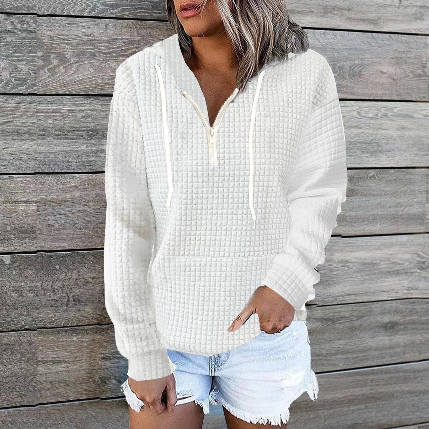 ModeGeist | Lässiger Hoodie mit Reißverschluss Komfortabel und Stilvoll
