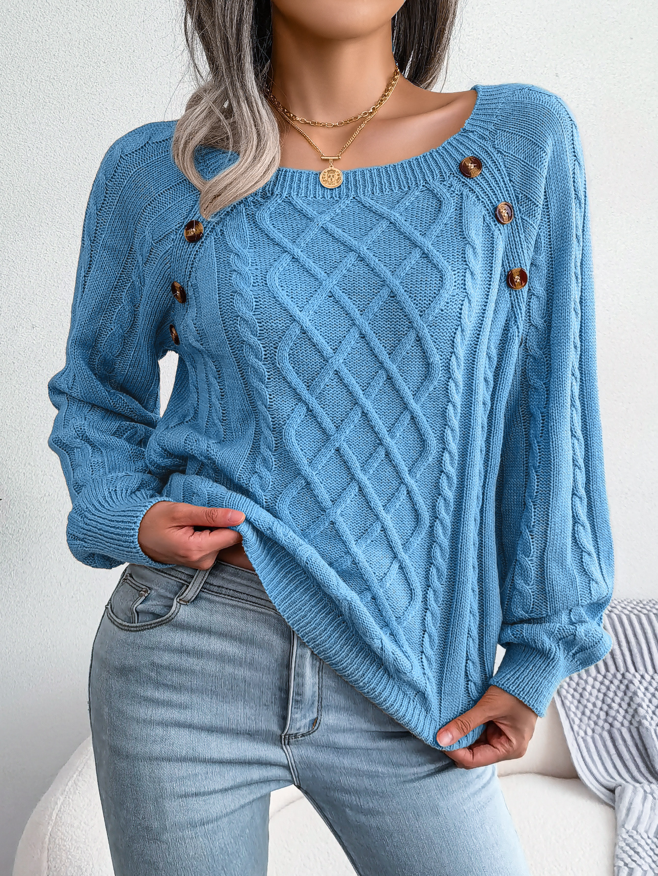 ModeGeist | Klassischer Gemütlicher Pullover