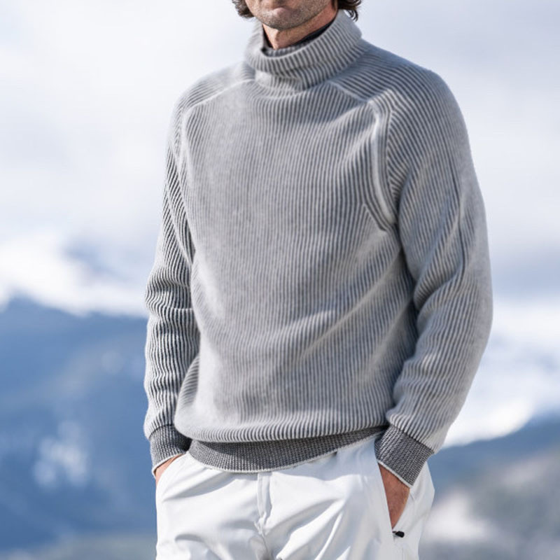 Herren-Pullover aus Kaschmir (Idris)